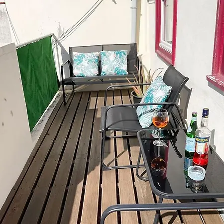 Sun River View Balcony Appartamento Lisbona