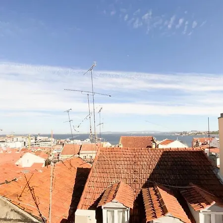 Sun River View Balcony Appartamento Lisbona